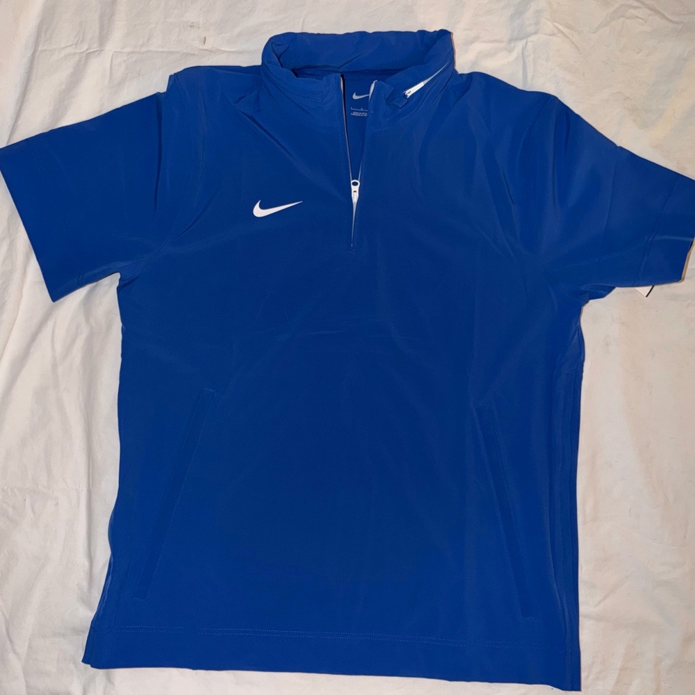 Nike Royal Blue Half-Zip Top